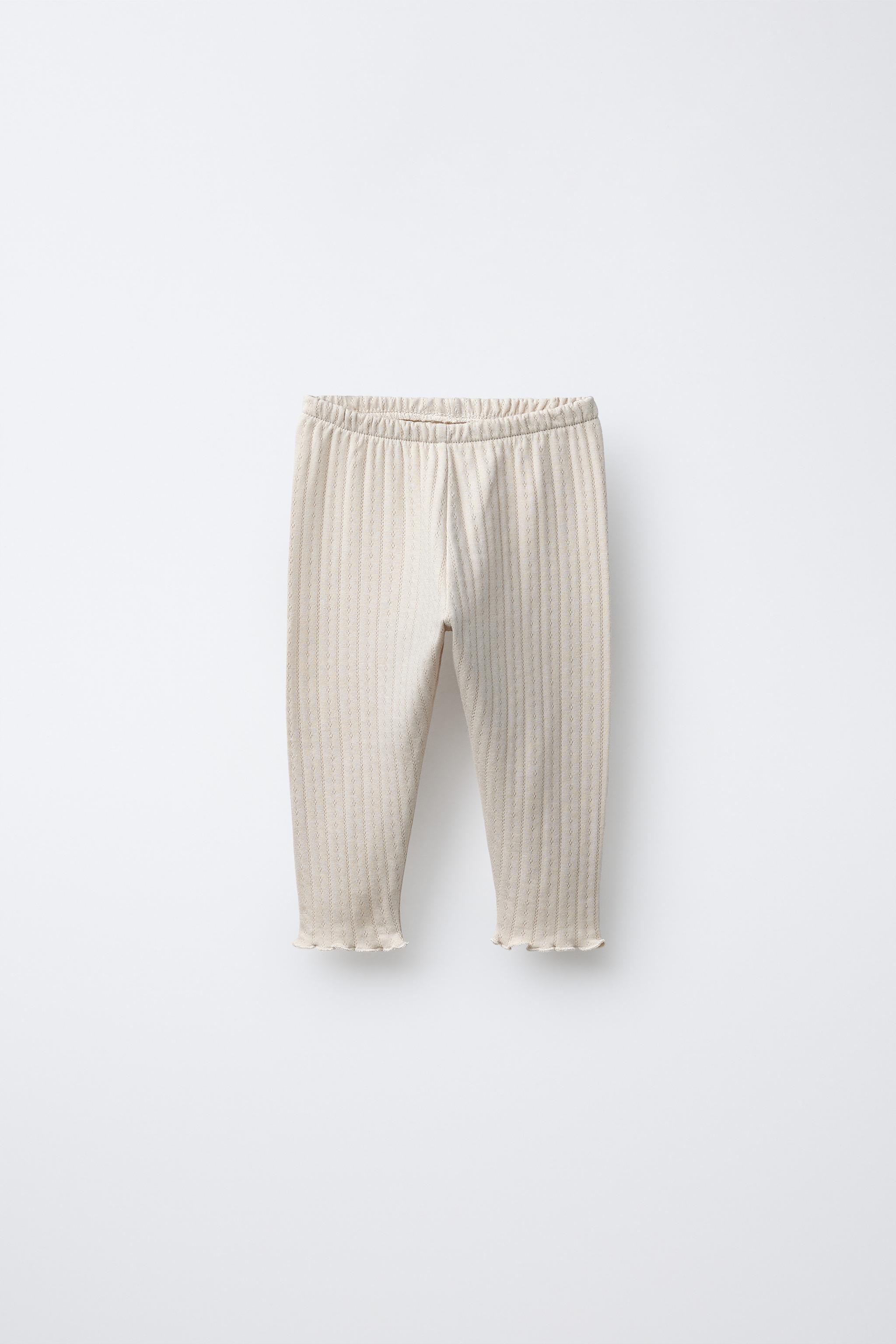 LEGGING POINTELLE EN COTON